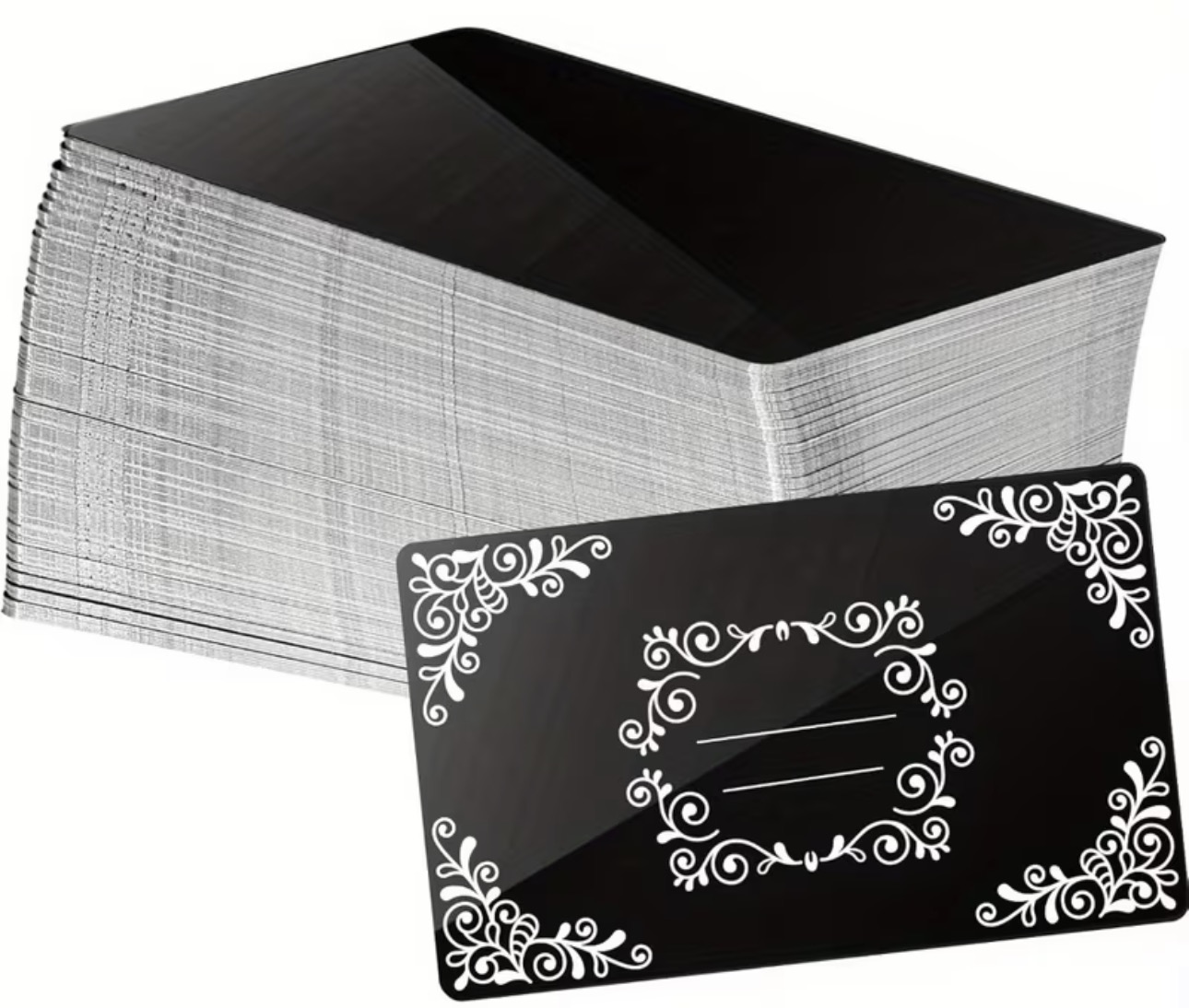 Tarjeta de visita Aluminio Anodizado